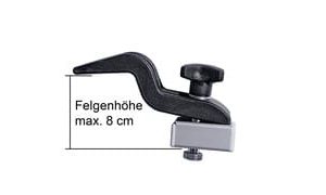 Accessoires système de serrage de roue Weih pour porte-vélo et porte-moto