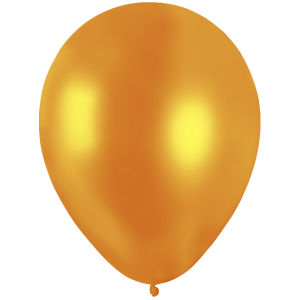 Ballons couleurs biodégradables x 50 Orange