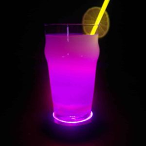 Base LED lumineuse VIP pour bouteille