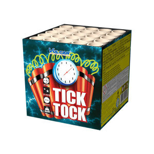 TICK TOCK coloré à crépitement