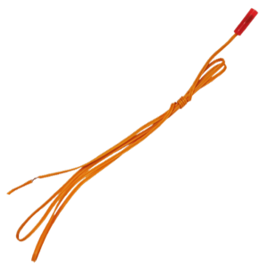 Inflammateur électrique pro 5 mètres orange fil cuivre